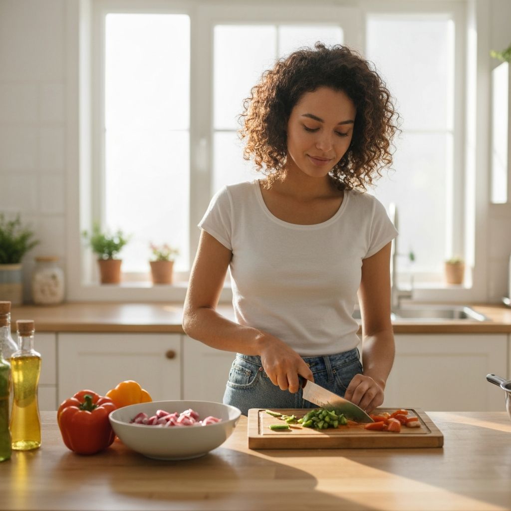Zubereitung einfacher Mahlzeiten